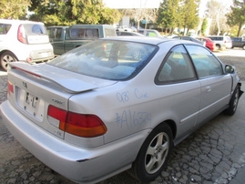 1998 HONDA CIVIC EX SILVER 2DR 1.6L VTEC AT A16324